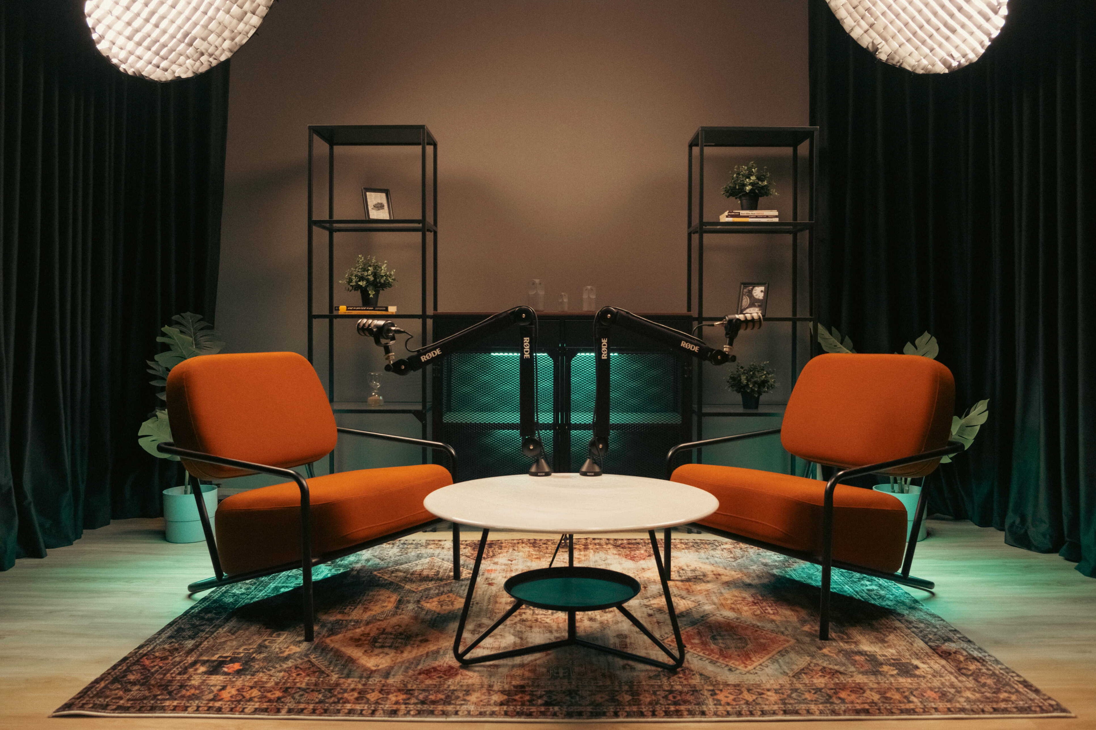 Studio E: Premium Professional Podcast Studio (With Full Equipment)