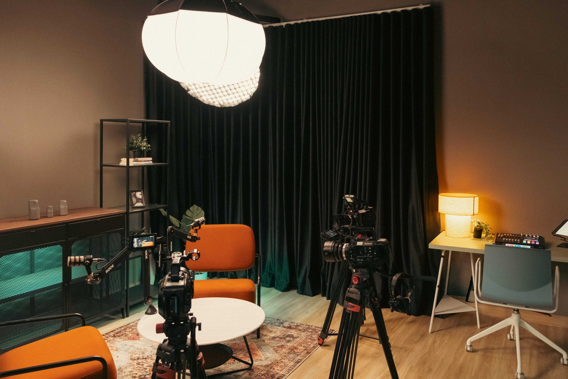 Studio E: Premium Professional Podcast Studio (With Full Equipment)