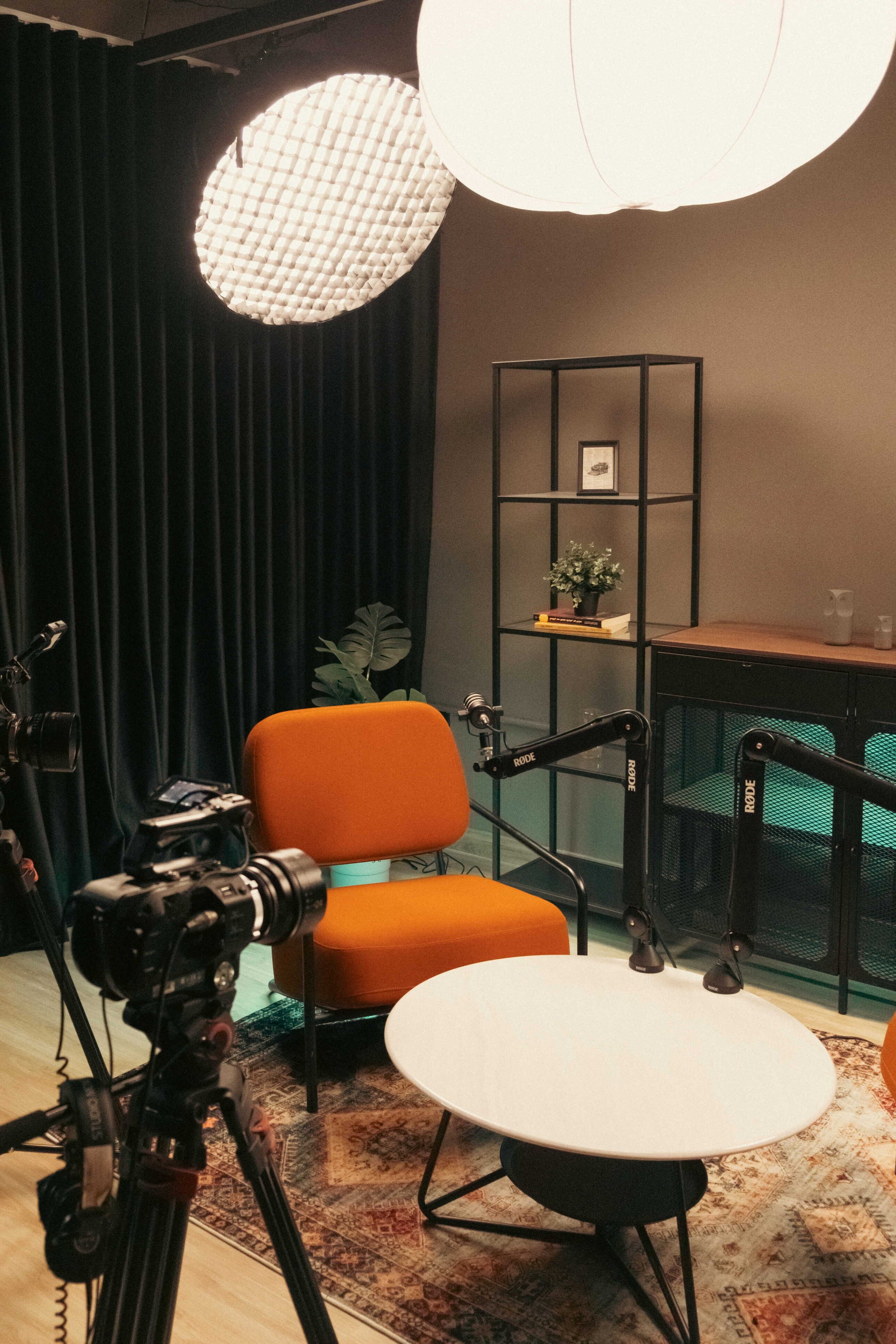 Studio E: Premium Professional Podcast Studio (With Full Equipment)